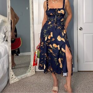 ‼️⚠️CuteFloral Navy Dress‼️⚠️🌺